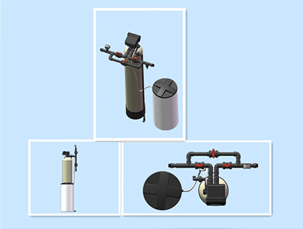 全自動軟化水裝置1T-80T)每小時，廣西軟化水設備生產廠家